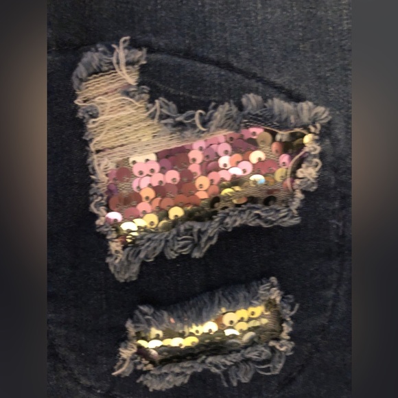 Versona Jeans 28 distressed sequins - Picture 7 of 9